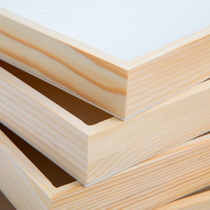 Wooden Nested Serving Trays – Unfinished Square Trays - Image 7