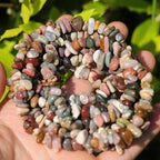 400pcs Natural Chip Stone Beads - Image 5