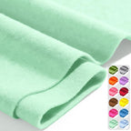 Whisper Green 36" X 36" Felt Fabric Sheet by Luceinvita