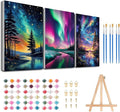 3 Pack Framed Paint by Numbers for Adult by MeothanDiamondPainting