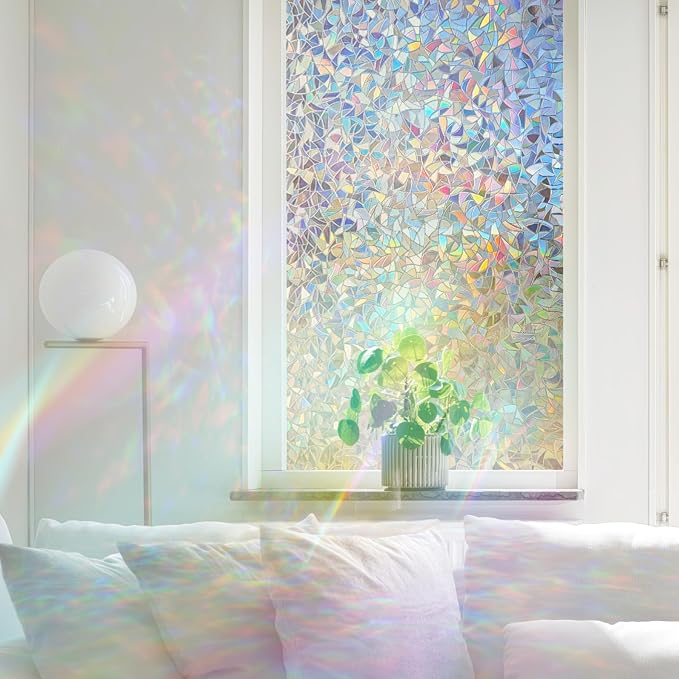 Mosaic Rainbow Light Effects Window Privacy Film by Artscape - Image 7
