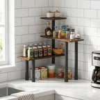 Furinno Turn-N-Tube Kitchen Countertop Organizer, 3-Tier Corner Countertop - Image 7