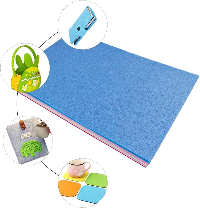 Jtnohx Stiff Felt, 2mm Thick Felt Sheets - Image 6