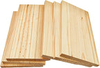 6PCS Rectangle Wood Boards Unfinished Wood Blocks - Image 6