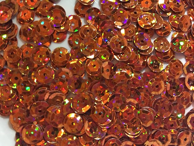 Sequins 8mm 800/Pkg Crazy Dots Finish - Image 2