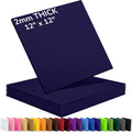 2mm Stiff Felt Sheets 12" X 12" | Thick Polyester Felt Material, DIY Craft by Luceinvita