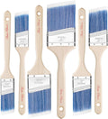 Bates Angle Paint Brushes, 6 Pack by BatesChoice