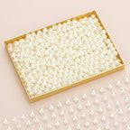 DUQGUHO 8mm Pearls for Crafting Pearl Beads for Jewelry Making Plastic Beads - Image 2