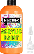 Orange Acrylic Paint by NINESUNG