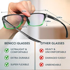 Stylish Blue Light Blocking Glasses - Image 4