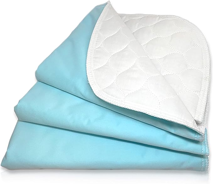 RMS Ultra Soft 4-Layer Washable and Reusable Incontinence Bed Pad by RMS
