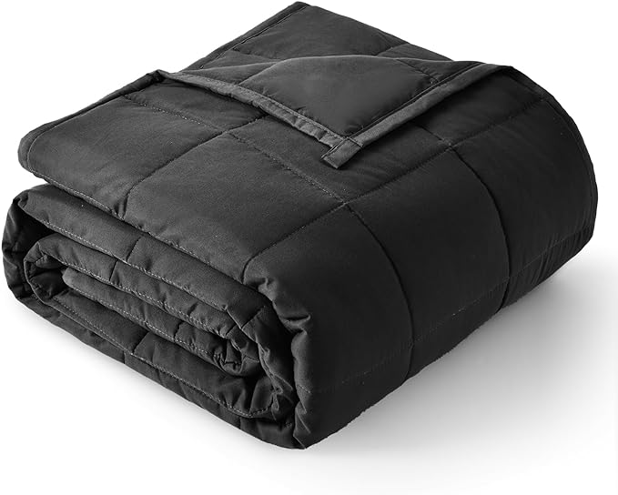 Topblan Weighted Blanket Queen Size 15lbs, Cozy Cooling Weighted Blanket by Topblan
