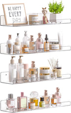 upsimples 4 Pcs 15" Acrylic Shelves by upsimples