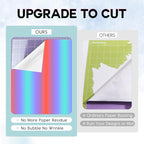 Tintnut Gradient Permanent Vinyl 8 Pcs12x10in Purple Blue Adhesive Vinyl | - Image 4
