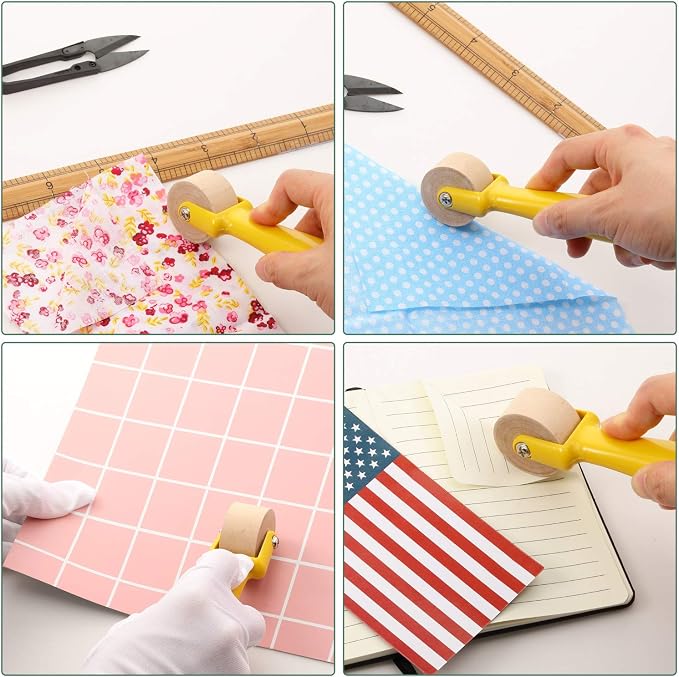 Blulu 1 Pcs Quilting Seam Roller, Sewing Seam Wallpaper Roller - Image 5