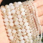 180pcs 10mm Crystal Glass Beads - Image 3
