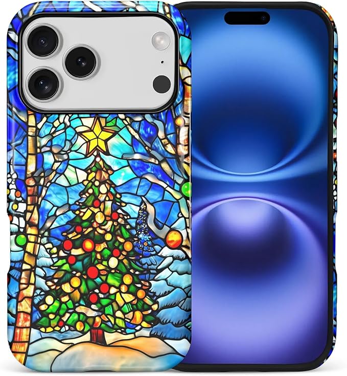 Case for iPhone 17 Pro, Scratch Resistant Hybrid Double Layer Hard by Toulas