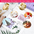 3 inch Acrylic Ornaments Blanks 30pc Clear Round Ornaments Blanks - Image 9