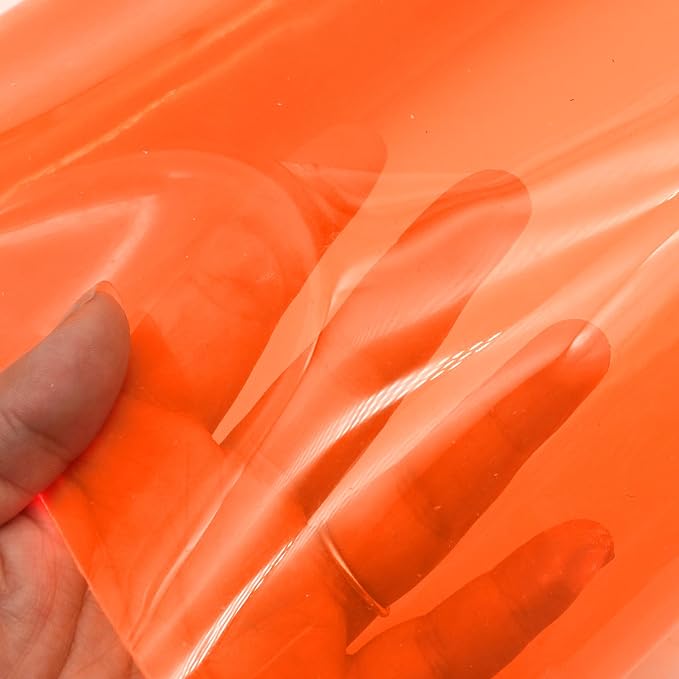 David accessories Transparent PVC Holographic Vinyl Sheets 1 Roll 11.8''x47'' - Image 3