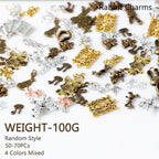 stino 100g Metal Pendant Charms - Image 3
