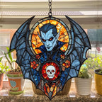 Dracula Halloween Acrylic Suncatcher Stained Glass Effect Window Car Hanging - Image 4