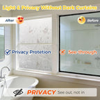 OHTMERU Window Privacy Film Decorative - Image 3