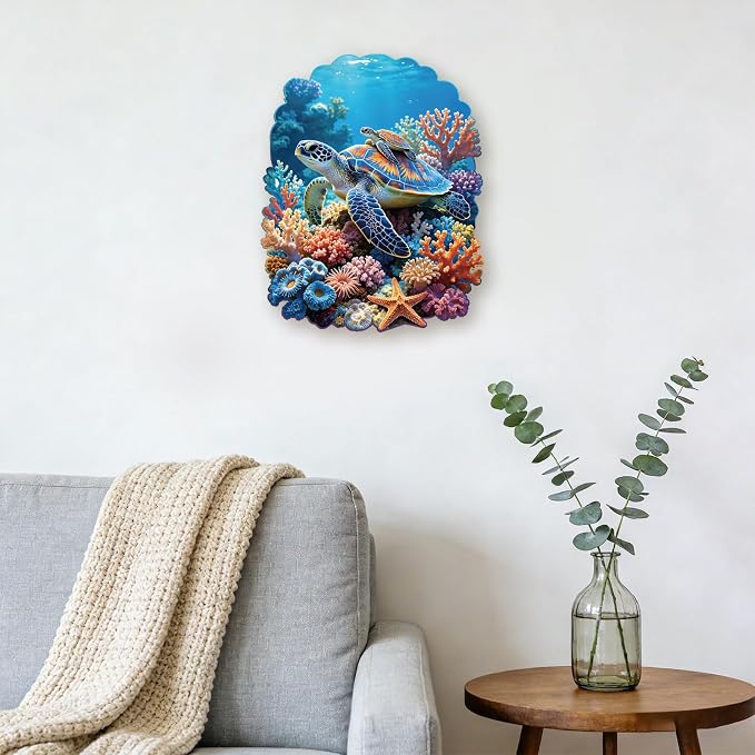 200pcs Wooden Puzzles for Adults Unique Animal Shaped Pieces Marine Life - Image 7