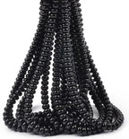 ICAI Beads 5x8mm Natural Rondelle Spacer Loose Beads by CAI+YI+MING