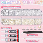 Flatback Pearls for Crafting - Image 2