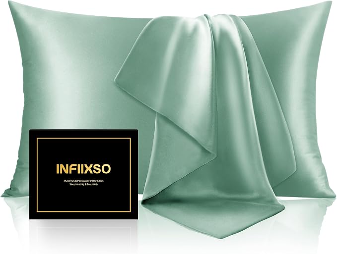 INFIIXSO Mulberry Silk Pillowcase by INFIIXSO