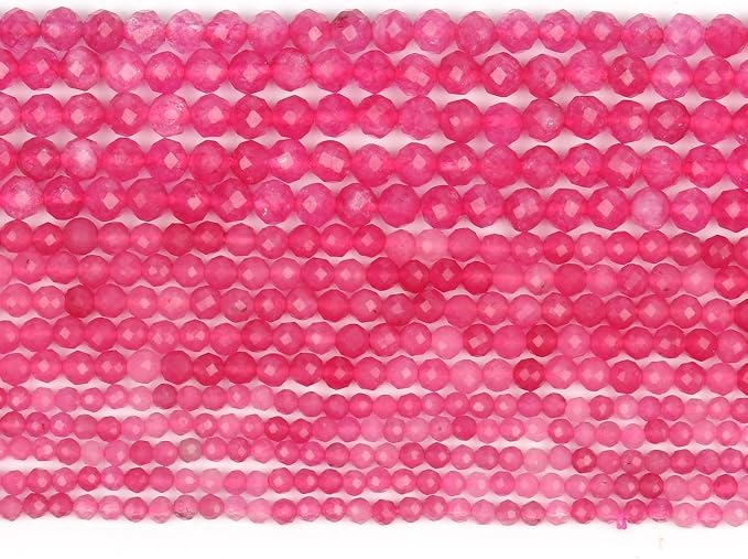 3mm 120pcs Rose Crystal Tiny Gemstone Beads - Image 7