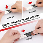 WORKPRO 2-in-1 Folding Knife/Utility Knife - Image 5