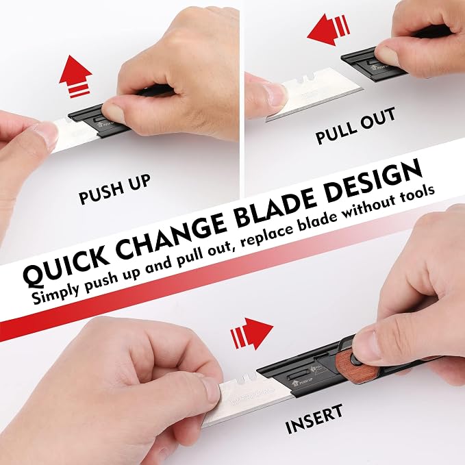 WORKPRO 2-in-1 Folding Knife/Utility Knife - Image 5