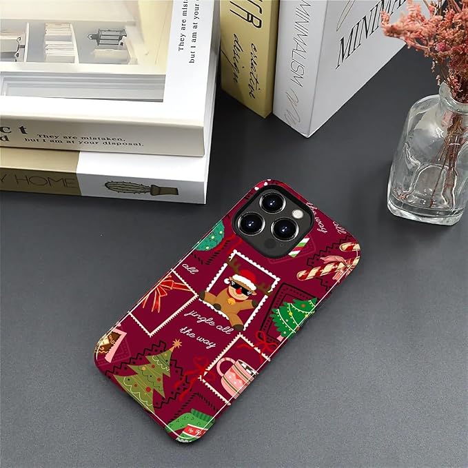 Case for iPhone 15 Pro Max, Scratch Resistant Hybrid Double Layer Hard - Image 5