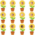 48 Set Sunflower Cutouts with Photo Space by gisgfim
