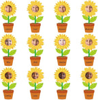 48 Set Sunflower Cutouts with Photo Space by gisgfim