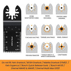 CONNOO 158 Pack Oscillating Saw Blades, Oscillating Tool Blades - Image 2