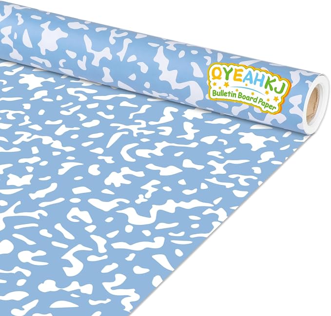Composition Blue Bulletin Board Paper Roll Blue Dot Bulletin Board Background by Qyeahkj