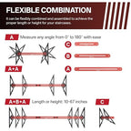 Stair Tread Template Tool, Precision Angle Length Depth Measuring Gauge Tool - Image 6