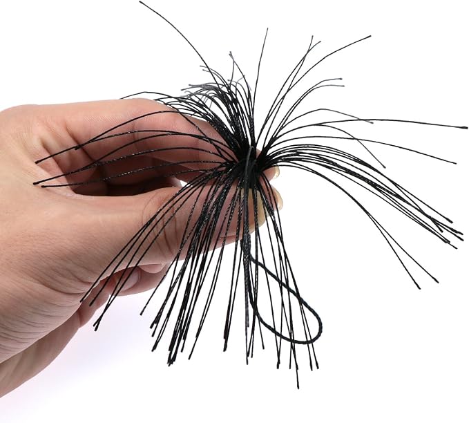 VAPKER 100 Black Silky Tassels 13cm/5-Inch - Image 5