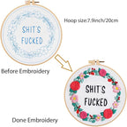 Louise Maelys Funny Embroidery Kit - Image 3