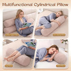 1 MIDDLE ONE Body Pillow for Adults, Bolster Pillow - Image 7