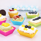 24Pack Silicone Muffin Cups, Reusable Cupcake Liners Molds - Image 3