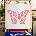 GORGECRAFT 12"X12"Butterfly Stencil Mandala Pattern Templates Reusable - Image 5