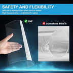 Clear Plexiglass Sheets Flexible Acrylic Sheet Polycarbonate 3-Pack 24x36 | - Image 3