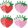MixTeach 96 Pieces Strawberry Cutouts Summer Berry Paper Cutouts Strawberry by MixTeach