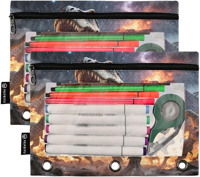 Custom Dinosaurs Roar Pencil Pouch - Image 2
