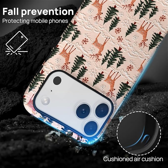 Case for iPhone 17 Pro Max, Scratch Resistant Hybrid Double Layer Hard - Image 3