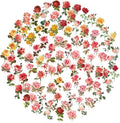 100Pcs Small Rose Stickers Vintage by Obujopal