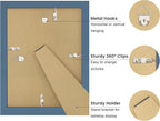 5x7 Picture Frame with Real Glass, Wooden cute 5 x 7 Photo Frame with Wavy Mat - Image 4